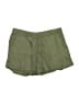 J.Crew 100% Linen Solid Green Shorts Size 4 - photo 1