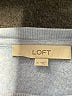 Ann Taylor LOFT Blue Sweatshirt Size M - photo 4