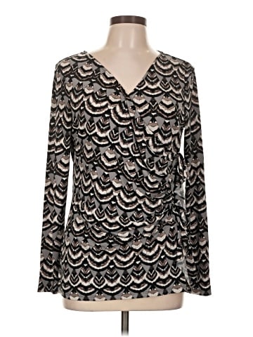 Attention Long Sleeve Blouse (view 1)