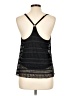 Beach House Black Sleeveless Blouse Size 10 - photo 2