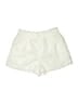 Madewell 100% Linen Solid Ivory Shorts Size 8 - photo 1