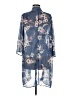 Indigo Collection 100% Polyester Blue Kimono Size EU 40 / US 10 - photo 2