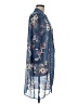 Indigo Collection 100% Polyester Blue Kimono Size EU 40 / US 10 - photo 4