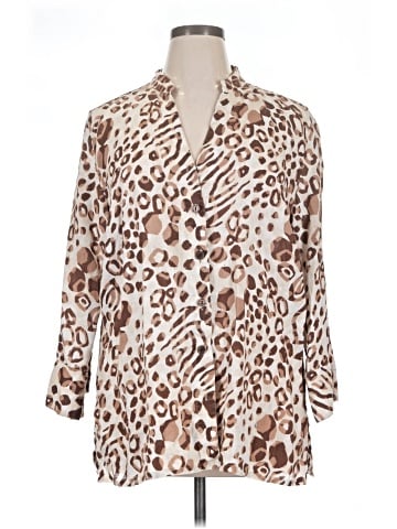 Tweeds Long Sleeve Button-Down Shirt (view 1)