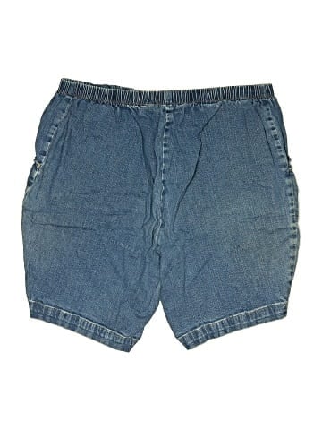 Just My Size Denim Shorts (view 2)