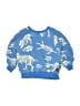 Rockyourkid Print Blue Pullover Sweater Size 3 - photo 1
