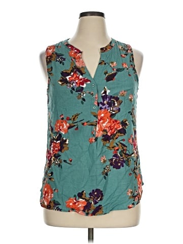 Market and Spruce Sleeveless Blouse (view 1)