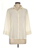 Covington 100% Polyester Ivory 3/4 Sleeve Blouse Size L - photo 1