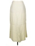 Larry Levine Solid Ivory Formal Skirt Size 4 - photo 1