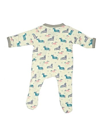 Small Plum Long Sleeve Onesie (view 2)