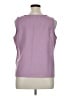 Anthony Richards 100% Polyester Purple Sleeveless Blouse Size 16 - photo 2
