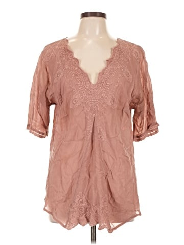 Johnny Was Short Sleeve Blouse (view 1)