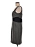 Sophia Eugene 100% Wool Chevron-herringbone Gray Cocktail Dress Size 6 - photo 5