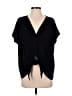 Zara Black Short Sleeve Blouse Size M - photo 1