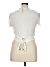 Self Esteem 100% Rayon Ivory Short Sleeve Turtleneck Size XL - photo 2