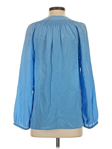 Lilly Pulitzer Long Sleeve Silk Top (view 2)