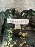 Downeast 100% Polyester Floral Black 3/4 Sleeve Blouse Size S - photo 7
