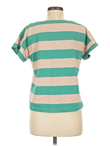 Madewell Knit Square-Neck Top in Stripe (view 2)