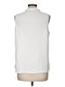 Vince Camuto 100% Polyester Ivory Sleeveless Blouse Size M - photo 2