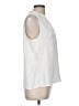 Vince Camuto 100% Polyester Ivory Sleeveless Blouse Size M - photo 4