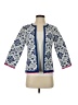 Boden 100% Cotton Print Blue Jacket Size 2 - photo 1