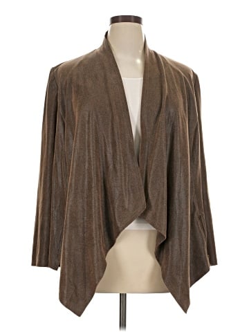 Tahari by ASL Faux Leather Jacket (view 1)