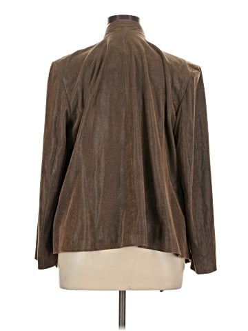 Tahari by ASL Faux Leather Jacket (view 2)