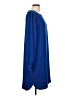 J.Crew 100% Polyester Solid Blue Casual Dress Size 10 (tall) - photo 4
