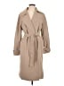 Mark Alan 100% Polyester Tan Trenchcoat Size L - photo 1