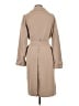 Mark Alan 100% Polyester Tan Trenchcoat Size L - photo 2