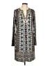 Hale Bob Print Teal Casual Dress Size L - photo 1