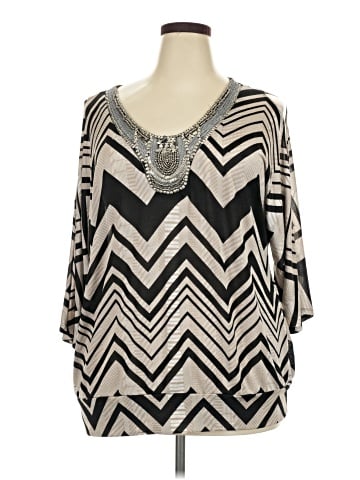 Lane Bryant 3/4 Sleeve Blouse (view 1)