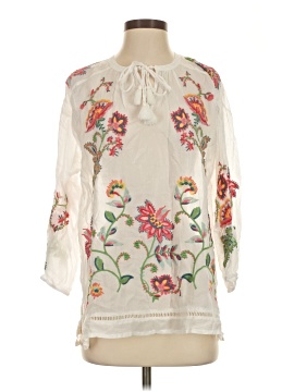 Johnny Was 3/4 Sleeve Blouse