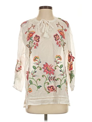 Johnny Was 3/4 Sleeve Blouse (view 1)
