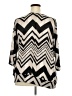 Lane Bryant Silver 3/4 Sleeve Blouse Size 18 - 20 Plus - photo 2
