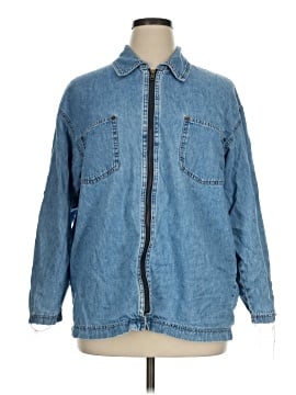 Denim & Co Long Sleeve Button Down Shirt