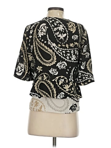BCBGMAXAZRIA Short Sleeve Blouse (view 2)
