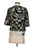 BCBGMAXAZRIA 100% Polyester Black Short Sleeve Blouse Size XS - photo 2