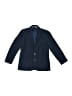H&M 100% Polyester Solid Blue Blazer Size 6 - photo 1