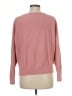 Vince. 100% Cotton Solid Pink Pullover Sweater Size M - photo 2