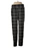 SOHO Apparel Ltd Plaid Black Casual Pants Size S - photo 1