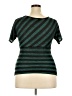 AB Studio Teal Short Sleeve Top Size XL - photo 2