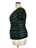 AB Studio Teal Short Sleeve Top Size XL - photo 5
