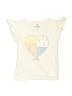 H&M Hearts Ivory Short Sleeve Top Size 5T - photo 2