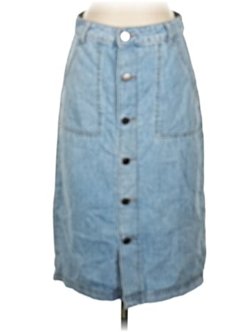 The Main Street Exchange Denim Skirt (view 1)