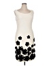 St. John Ivory Cocktail Dress Size 16 - photo 1