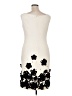 St. John Ivory Cocktail Dress Size 16 - photo 2