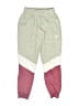 New Balance 100% Polyester Color Block Pink Sweatpants Size 7 - 8 - photo 1