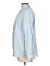 Laura Ashley Blue Long Sleeve Button-Down Shirt Size L - photo 5