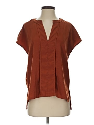 Harlowe & Graham Short Sleeve Blouse (view 1)